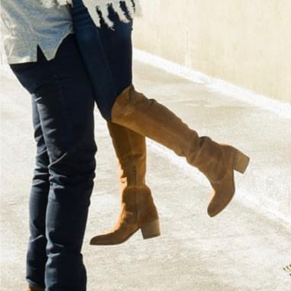 Knee high boots